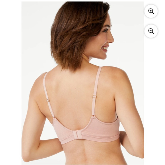 Seamless Pink Bra - Picture 3 of 4